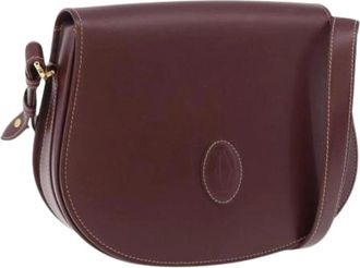 Cartier Pre-owned Cross Body Bags, female, Red, Size: ONE SIZE Pre-owned Vintage Shoulder Bag