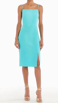 Amanda Uprichard Perkins Dress In Parakeet