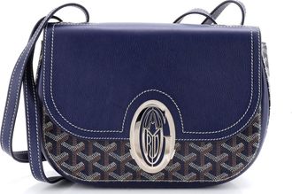 Goyard 233 Bag Coated Canvas and Leather