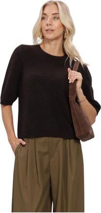 Gestuz Dames, Truien, Bruin, Maat: XL Wol