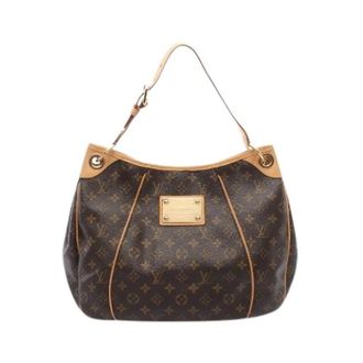 Louis Vuitton Pre-owned Galliera PM Monogram Schoudertas - Dames - Pre-owned - Bruin - Maat: ONE Size Leer