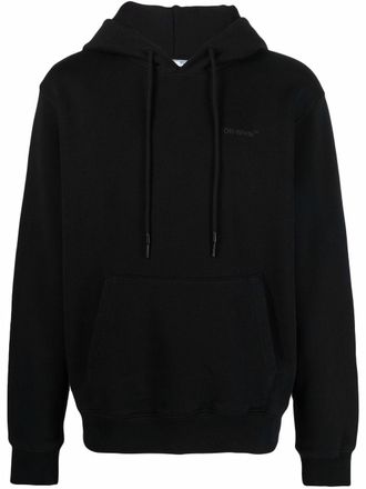 Off-white Felpa con cappuccio Diag Tab - Nero