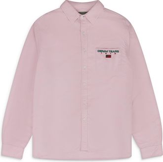 Denim Tears Light Pink Oxford Shirt