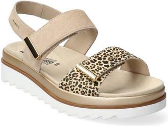 Mephisto Dominica Platform Sandal in Light Sand at Nordstrom, Size 6