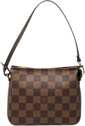 Louis Vuitton Pre-owned Shoulder Bags, female, Brown, Size: ONE SIZE Pre-owned Trousse Pochette