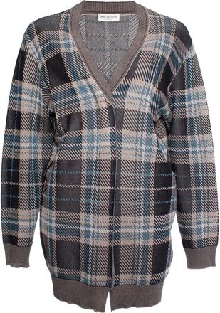 Dries Van Noten Dries van Noten Checkered cardigan