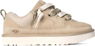 UGG Lo Lowmel - Heren - Sneakers - Beige - 40 EU - Su&egrave;de - Schoenen