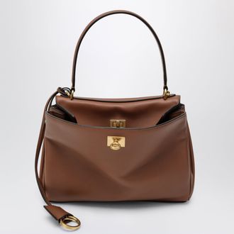 Balenciaga Smooth brown calfskin Small Rodeo bag
