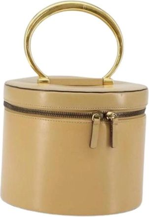 Celine Pre-owned Handbags, female, Beige, Size: ONE SIZE Pre-owned Vintage Handbag