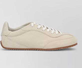 Axel Arigato suede leather low-top sneakers