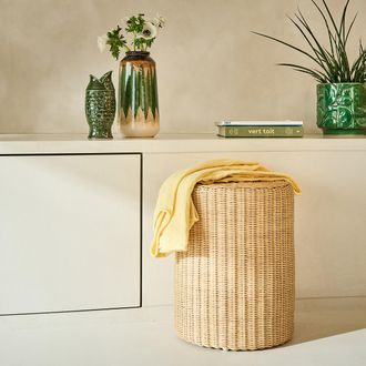 La Redoute Interieurs Rotan poef, POLINA