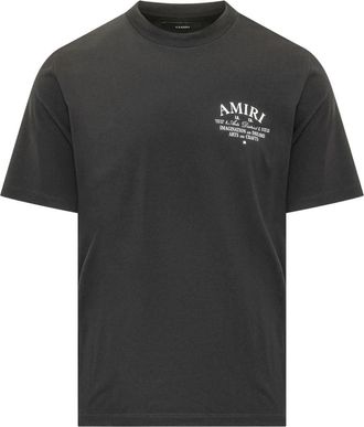 Amiri Arts District Tee - Heren - T-shirts - Zwart - S - Katoen - Tops