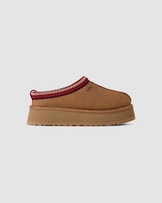 UGG Tazz II 1174471-CHE Slipper 6 Chestnut Suede Round Toe Slip-On RHS8109