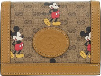 Gucci Brown Pvc Leather Wallet (Bi-Fold) (Pre-Owned)