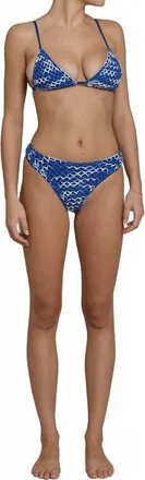 Acacia Baja Crochet Bikini Top In Oxford