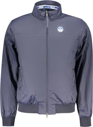 North Sails Blue Polyester Mens Mens Jacket