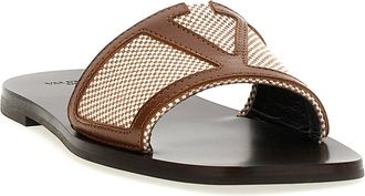 Valentino Garavani Vlogo Slide - Brown