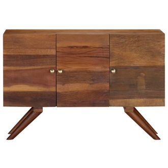 Berkfield Home Sideboard Brown Solid Reclaimed Wood 110x30x75 cm | Size: 110 x 30 x 75 cm