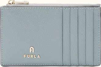 Furla Camelia Porta Carte Di Credito M Nuvola Blu Pelle Stampata Donna