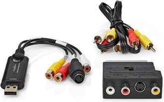 Nedis Grabador De Video Usb 20 480p Cable Aveuroconector