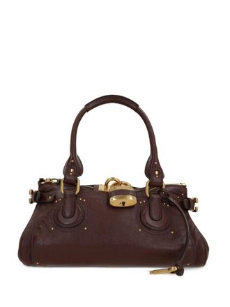 Chlo&eacute; Borsa a tracolla Chlo&egrave; Paddington in pelle