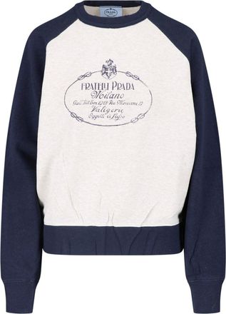 Prada Felpa Logo