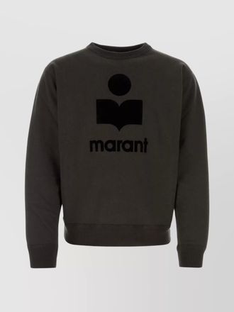 Isabel Marant cotton regular-fit logo-print crewneck sweatshirt