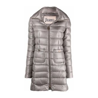 Herno Dames, Jassen, Grijs, Maat: M