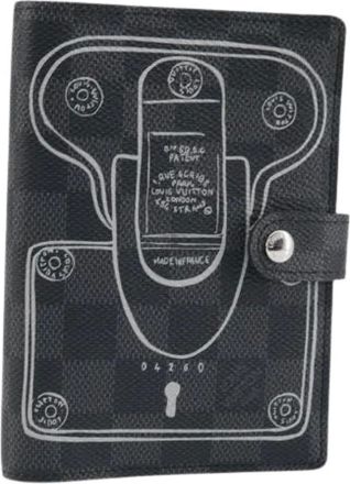 Louis Vuitton Pre-owned Wallets, female, Black, Size: ONE SIZE Pre-owned Day Planner Cover