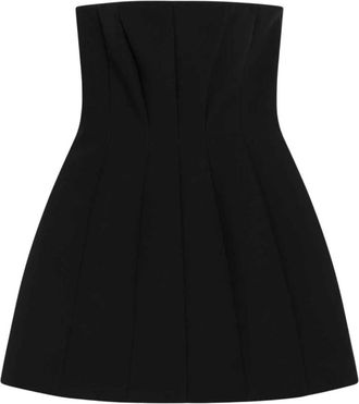 Max Mara Short Dresses, female, Black, Size: S Pianoforte Short Dress