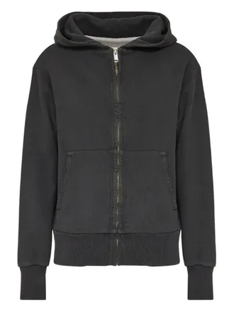 Maison Margiela zip-up hoodie - Grey