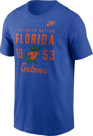 Nike Florida Legacy Stacked Est Nike Mens College T-Shirt in Blue | N1994EVUFV-AZ2