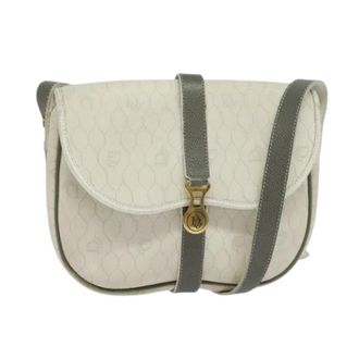 Dior Pre-owned Cross Body Bags, female, White, Size: ONE SIZE Pre-owned Plastic Shoulder Bag