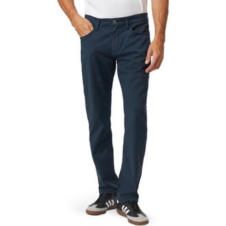 Mavi Marcus Slim Straight Leg Five Pocket Pants in Dark Navy Luxe Twill at Nordstrom Rack, Size 28 X 32