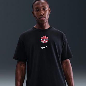 Nike Canada Premium Goalkeeper Nike Mens Soccer T-Shirt in Black | IO4571-010
