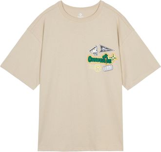 Converse City Escape Tee Asia Sizing Tan 10026169-A02