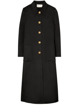 Tory Burch Cappotto spazzolato - Nero