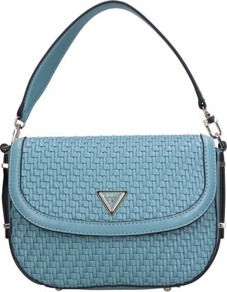 Guess Murielle Schoudertas - Dames - Schoudertassen - Groen - ONE Size - Leer - Tassen