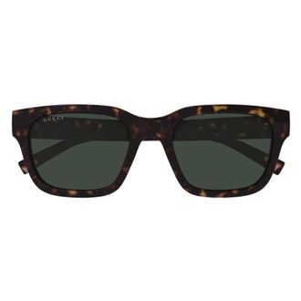 Gucci Green Square Mens Sunglasses GG1857S 002 55