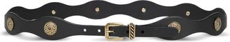 Etro Studded Leather Belt