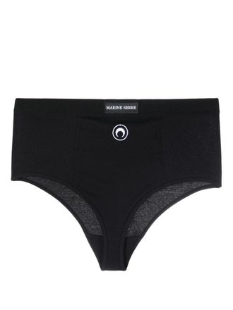 Marine Serre Slip Crescent Moon - Nero