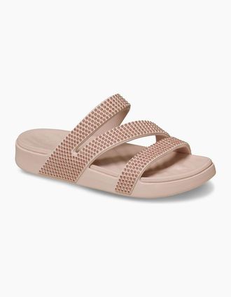 Crocs Womens Crocs Getaway Strappy EVA Womens Quartz Sandals - Pink - Size: UK 8 / eu 41/42 / us w10