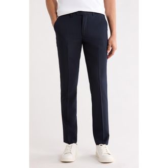 Scotch & Soda Striped Seersucker Suit Pants in Navy/black at Nordstrom Rack, Size 34 X R