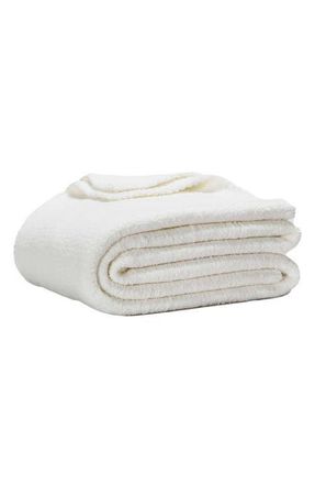 Sunday Citizen Snug Microfiber Blanket in Off White at Nordstrom, Size Queen