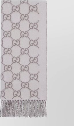 Gucci cashmere shawl fringe detailing