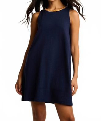 Lisa Todd Summer Swing Dress In Navy