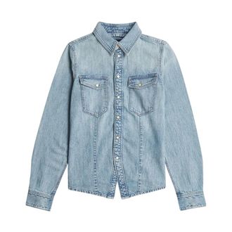 G-Star Mujer, Blusas y Camisas, Azul, Talla: M
