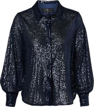 Mart Visser Cerise Blouse Navy