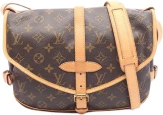 Louis Vuitton Pre-owned Cross Body Bags, female, Brown, Size: ONE SIZE Pre-owned Cross Body Bag