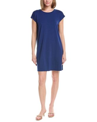 Eileen Fisher Eileen Fisher Crew Neck Boxy Shirtdress
